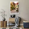 Poster - Poster ohne Rahmen - Blume Straße Haus - 50x70 cm Produktbild-Vorschau 6