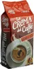 A bag of coffee beans with a steaming cup of coffee depicted on it. Produktbild-Vorschau