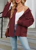 ASKSA Damen Bluse Langarm Musselin Einfarbig Revers Produktbild-Vorschau 4