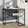 Zenzee Eckschreibtisch 80L x 80B x 77,5H cm Computertisch Produktbild-Vorschau 5