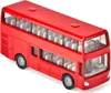 Siku dvoupatrový model autobusu červený; 1321 Náhled obrázku produktu 13