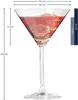 LEONARDO Daily, Sklenice na martini, Sklo, Průhledná, 6 Náhled obrázku produktu 2