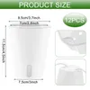 Omgoods - Lot de 12 pots de fleurs - Auto-arrosage - Avec Voir les images du produit 2