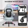 Douxlife GC-RC05 Gaming Stuhl Stoff Büro Computerstuhl mit Produktbild-Vorschau 6