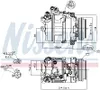 NISSENS 89199 7SEU17C Klimaanlage Klimakompressor PAG 46 Produktbild-Vorschau 5