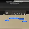 A close-up image of a desk controller panel with labels and icons. Náhled obrázku produktu