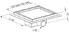 Mexen Flat-Q M13 piatto doccia quadrato da pavimento 12 x Anteprima dell’immagine prodotto 6