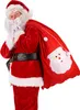 Sacco regalo di Babbo Natale rosso e bianco - taglia unica Anteprima dell’immagine prodotto 2
