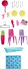 Mattel GWY84 - Barbie - Ferienhaus, Puppe mit Möbel und Produktbild-Vorschau 5