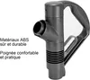 A close-up of a vacuum cleaner handle with descriptive text. Produktbild-Vorschau