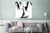 MuchoWow® Poster Farbe - Schwarz - Abstrakt 75x75 cm - Wand Produktbild-Vorschau 5