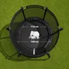 Deryan Kinder Trampoline 140cm - Met Veiligheidsnet - Zwart Productafbeelding-voorbeeld 3