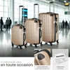 Ensemble de 3 valises Talia avec pèse-bagage et étiquette à Voir les images du produit 3