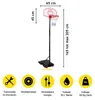 Dunlop Basketbalpaal Kinderen – Verstelbare Basketbalring Productafbeelding-voorbeeld 2