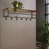 Hoyz - Garderobe Daytona mit 6 Haken - Hutablage - Massives Produktbild-Vorschau 1
