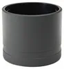 Deco4Home Koma Blumentopf Anthrazit 38cm | Pflanzkübel Produktbild-Vorschau 2