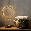 LED Lichtkranz Nike - 80 warmweiße LED - D: 30cm - Batterie Produktbild-Vorschau 8