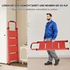 Seven Comfort Trittleiter 4 Stufen Stehleiter Klappleiter Produktbild-Vorschau 5