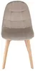 COLIN chaise beige (jeu de pieds + vis) (nouveau code) Voir les images du produit 9