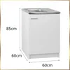 Stamar | Küchenunterschrank, mit Spülbecken, 60 cm, Weiße, Produktbild-Vorschau 8
