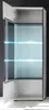 Vitrine "Design-D" in weiß Hochglanz Vitrinenschrank 60 x Produktbild-Vorschau 6