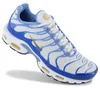 Nike Air Max Plus TN - Herren Sneakers Schuhe Weiß-Blau  Produktbild-Vorschau 1