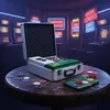 SPORTNOW Pokerkoffer abschließbar Pokerset mit Koffer 500 Produktbild-Vorschau 2