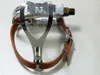 Schlichte Retro Fahrradpedale aus Aluminium mit Pedalhaken Produktbild-Vorschau 4