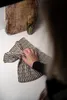Knit Factory Spültuch Block - Ecru/Chocolate - 27x27 cm Produktbild-Vorschau 2