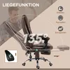 Vinsetto Massage-Bürostuhl, Ergonomisch Schreibtischstuhl Produktbild-Vorschau 5