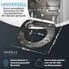 SANILO® WC sedátko s automatickým pomalým sklopováním a Náhled obrázku produktu 4