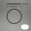 LED Bad-Deckenleuchte, weiß, LED/18W Produktbild-Vorschau 4