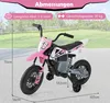 COSTWAY 12V detská motorka elektrická, elektrická motorka s Náhľad obrázku produktu 2