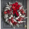 Ghirlanda di Natale 40cm Tempesta di porte di Natale Buon Anteprima dell’immagine prodotto 4