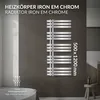 LuxeBath Iron EM Design Badheizkörper - 500 x 1200 mm - Produktbild-Vorschau 2