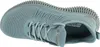 A top-down view of a teal Skechers Bobs Geo-New Aesthetics sneaker. Produktbild-Vorschau