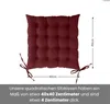 Sedák s 16bodovým prošíváním 40x40 tmavě červený Náhled obrázku produktu 2