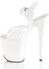 FLAMINGO-808N Damen Sandale von Pleaser, Weiß  , EU 38, US Produktbild-Vorschau 3