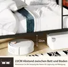Łóżko piętrowe COSTWAY, rozkładane podwójne łóżko piętrowe Podgląd zdjęcia produktu 5