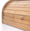 Mendler Brotkasten Bambus, 17x40x28cm, Rolldeckel, ohne Produktbild-Vorschau 5