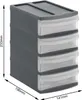 Rotho Schubladenbox Tower XS SYSTEMIX mit 4 Schubladen je Produktbild-Vorschau 5