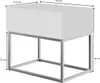 Selsey VELDIO - Nachttisch mit Schublade, Graubeige Taupe Produktbild-Vorschau 5