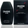 A black bottle of Drakkar Noir perfume and its packaging are displayed side-by-side on a white background. Podgląd zdjęcia produktu