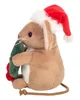 Teddy Hermann Kuscheltier Weihnachtsmaus mit Mistelblatt 11 Produktbild-Vorschau 2