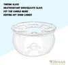 Chauffe-théière en verre Wilmax pour théières, transparent Voir les images du produit 3
