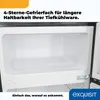 Exquisit Mini Kühl-Gefrierkombination, Kühlschrank mit Produktbild-Vorschau 8