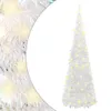 vidaXL Albero di Natale Artificiale Pop-Up 200 LED Bianco Anteprima dell’immagine prodotto 8