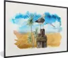 MuchoWow® MuchoWow® Gerahmtes Poster Vogel - Stange - Produktbild-Vorschau 1