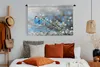 MuchoWow® Wandteppich Wandbehang Sakura - Schmetterling - Produktbild-Vorschau 4