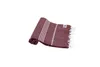 Hamam und Saunatuch Baumwolle 100x180 cm "Sultan" bordeaux Produktbild-Vorschau 3